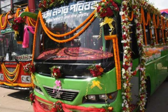 100 buses launched on two more routes