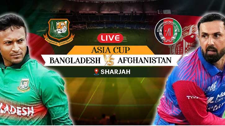 Tigers bat first in Asia Cup opener against Afghans