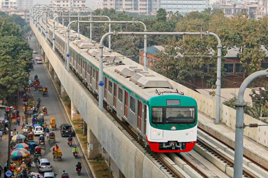 Metro rail to run from 8am-8pm from May 31; weekly break Friday