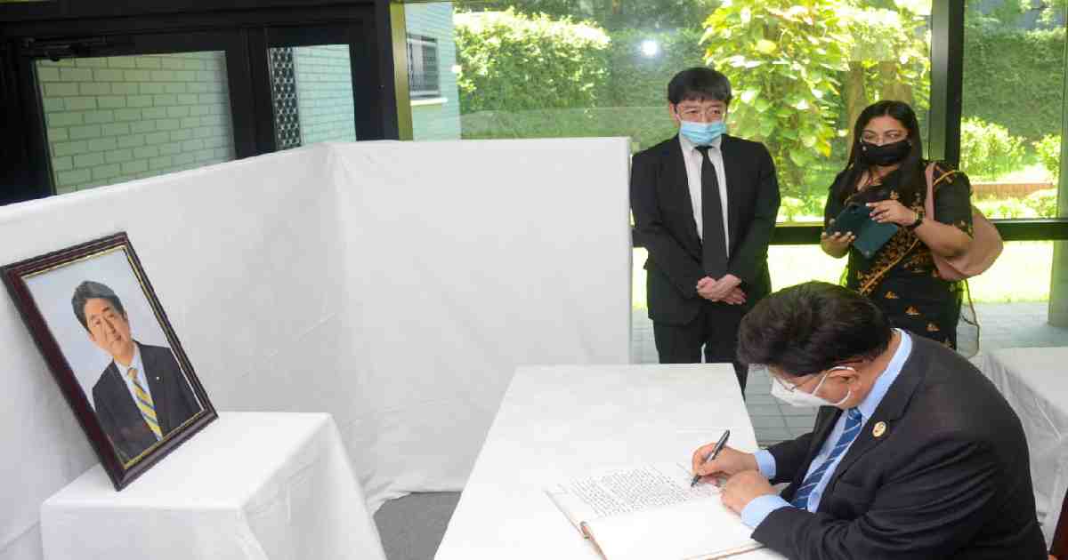 Momen recalls Shinzo Abe's role in developing Dhaka-Tokyo comprehensive relations