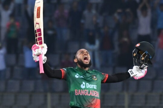 Bangladesh beat Ireland with record breaking innings
