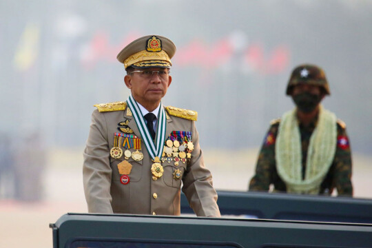 Myanmar's military chief pardons prisoners to mark holiday