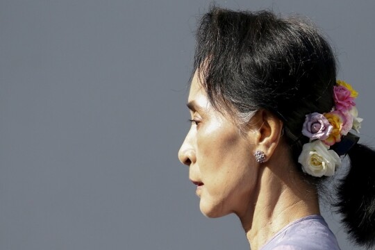 Myanmar’s Suu Kyi testifies in election fraud trial