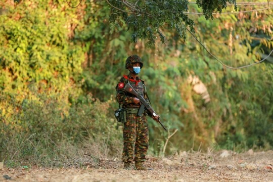 Myanmar military bombs village, killing seven: Sources