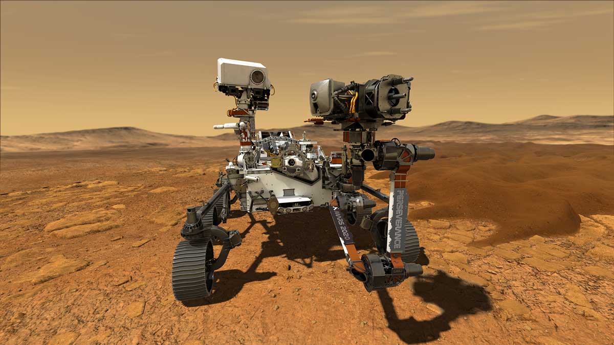 Perseverance's historic landing on Mars