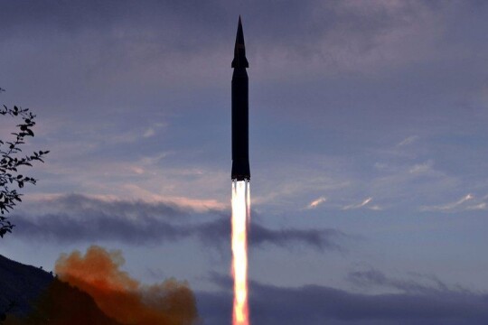 North Korea says it fired new 'hypersonic missile'