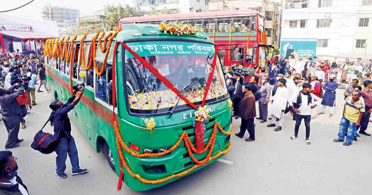 200 Nagar Paribahan buses hit Dhaka streets from Sept 1