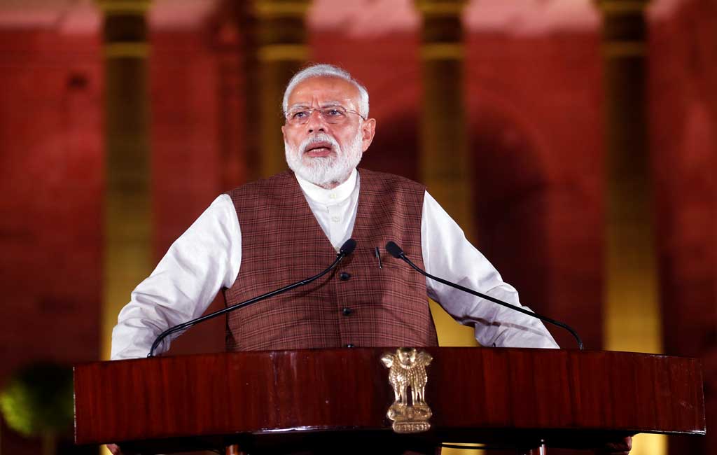 Modi hits back at opposition after Adani furore