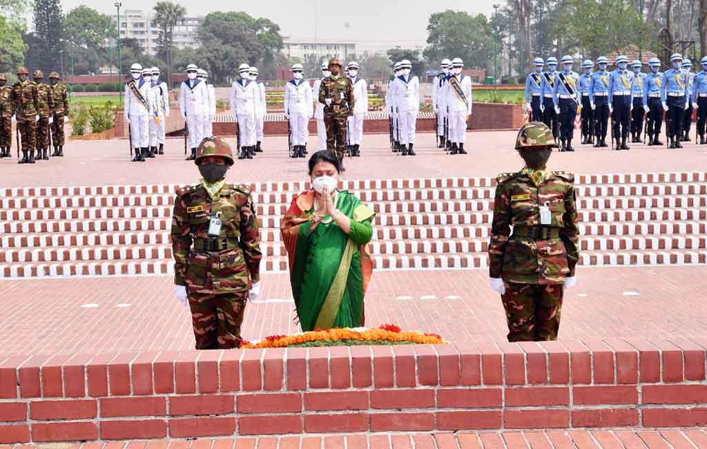 Nepalese President pays tributes to national heroes