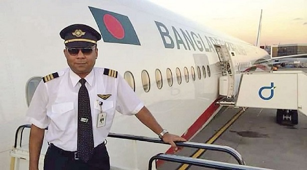 Biman pilot Captain Nawshad passes away