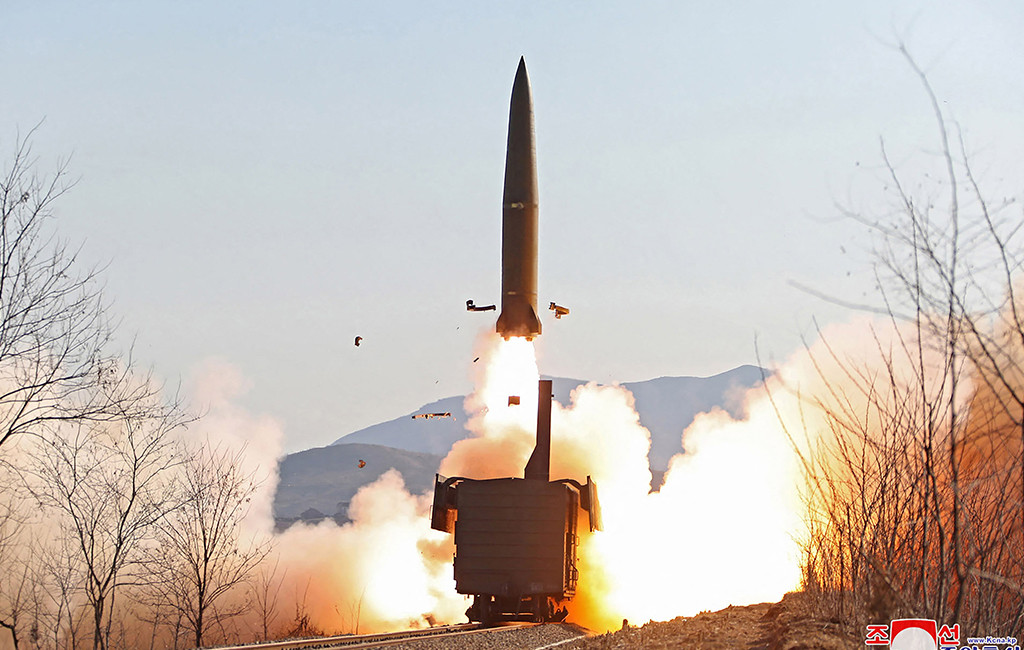 North Korea fires ballistic missile amid rising animosities