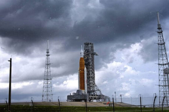 NASA’s Artemis mission delayed again as storm churned toward launch site
