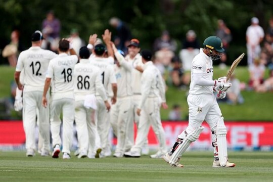 New Zealand square series as Bangladesh suffer innings defeat