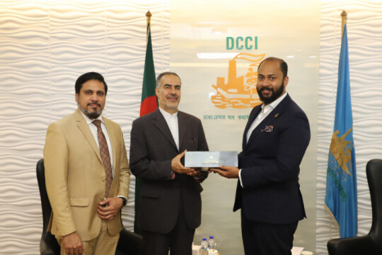 DCCI encourages Iran to import more Bangladeshi products
