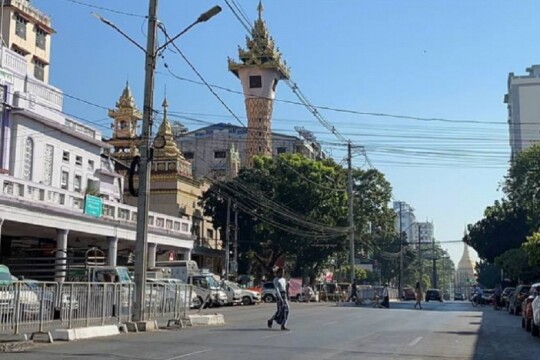 Myanmar anti-coup activists protest against junta with 'silent strike'