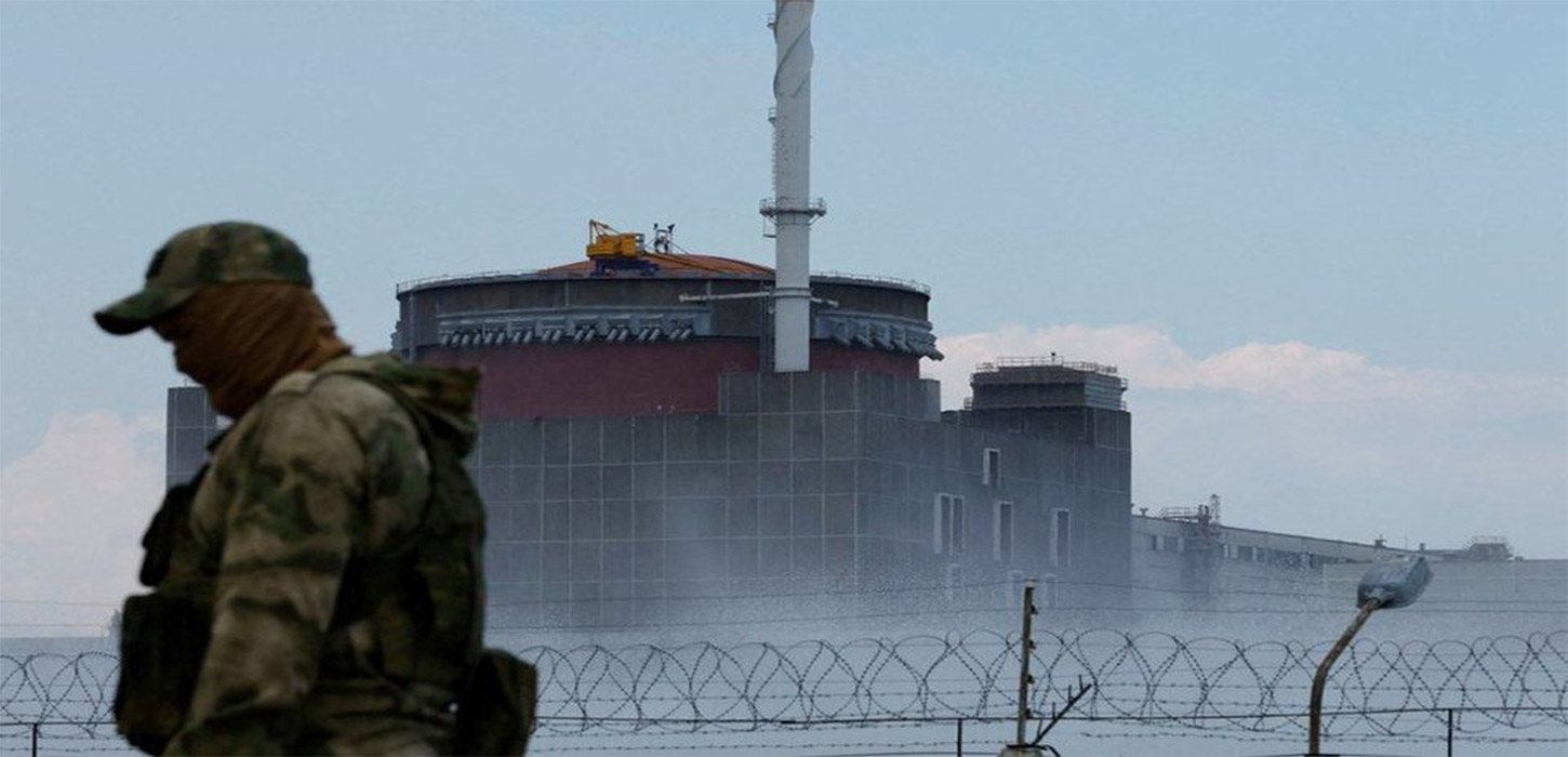 Zelensky condemns Russian 'terror' after damage to nuclear plant