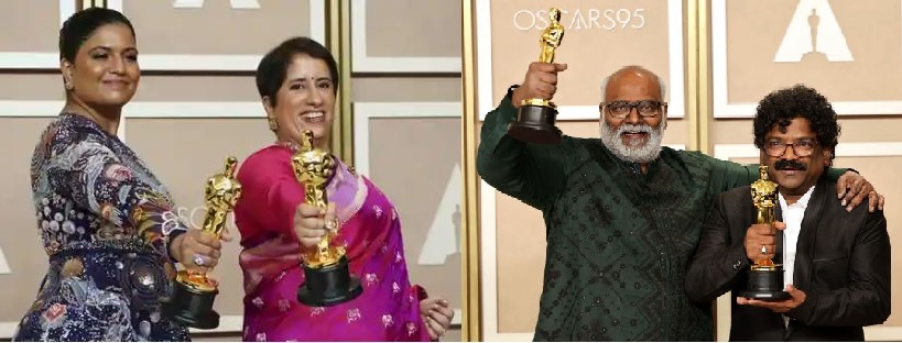 Indians erupt in celebration after two films win at Oscars