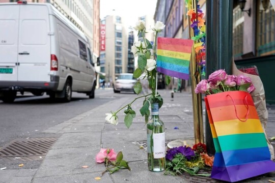 Gunman kills two at Oslo gay bar