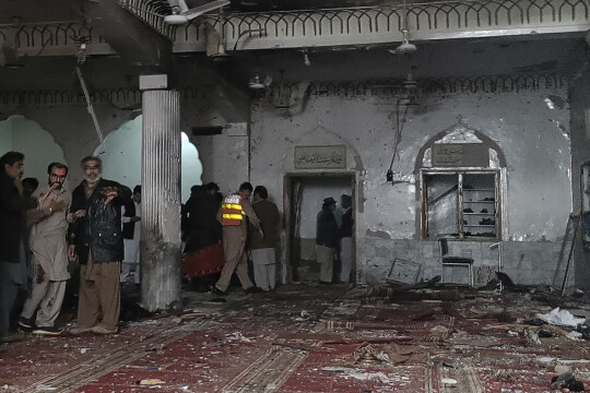 57 dead in Pakistan mosque blast