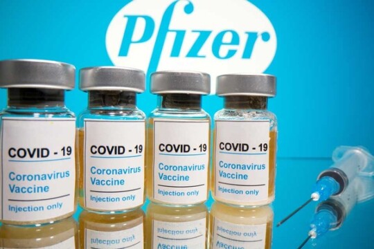 25 lakh doses of Pfizer vaccine arrive in Bangladesh