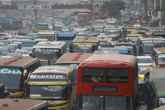 DMP requests Dhaka commuters to avoid Khilkhet-Uttara-Gazipur route