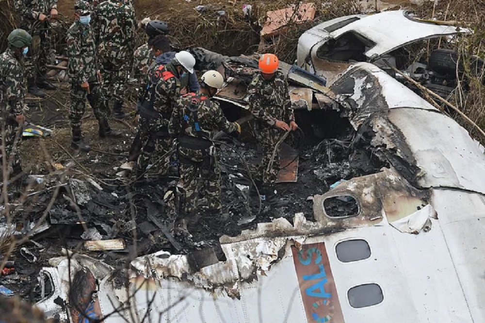 Video capturing horror of Nepal plane crash trending on social media