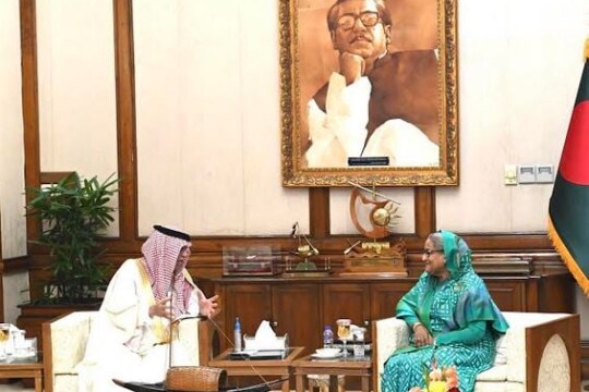 PM offers land for KSA in Bangladesh's economic zone