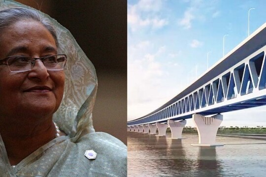 PM to address rally on Padma Bridge opening day