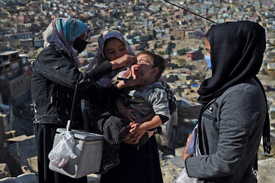 UN 'appalled' at killing of polio vaccine workers in Afghanistan