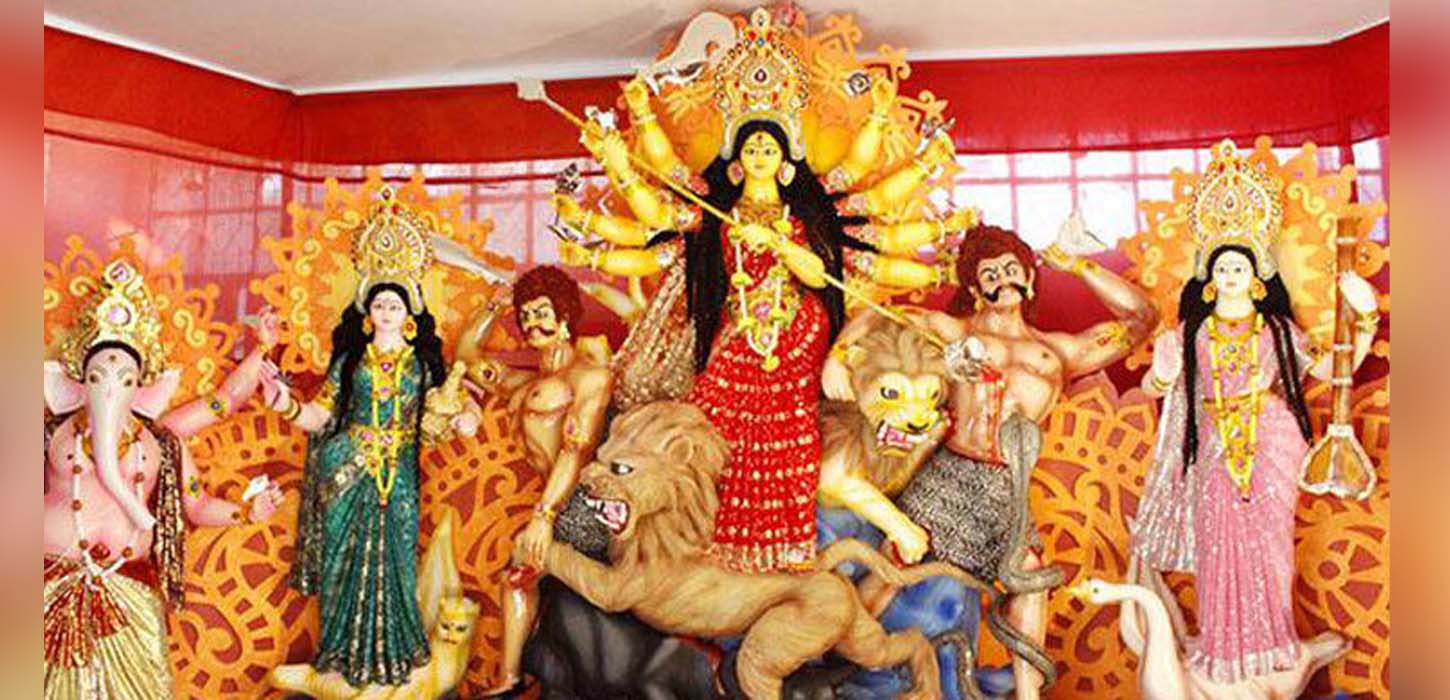 Durga Puja begins with due religious fervour