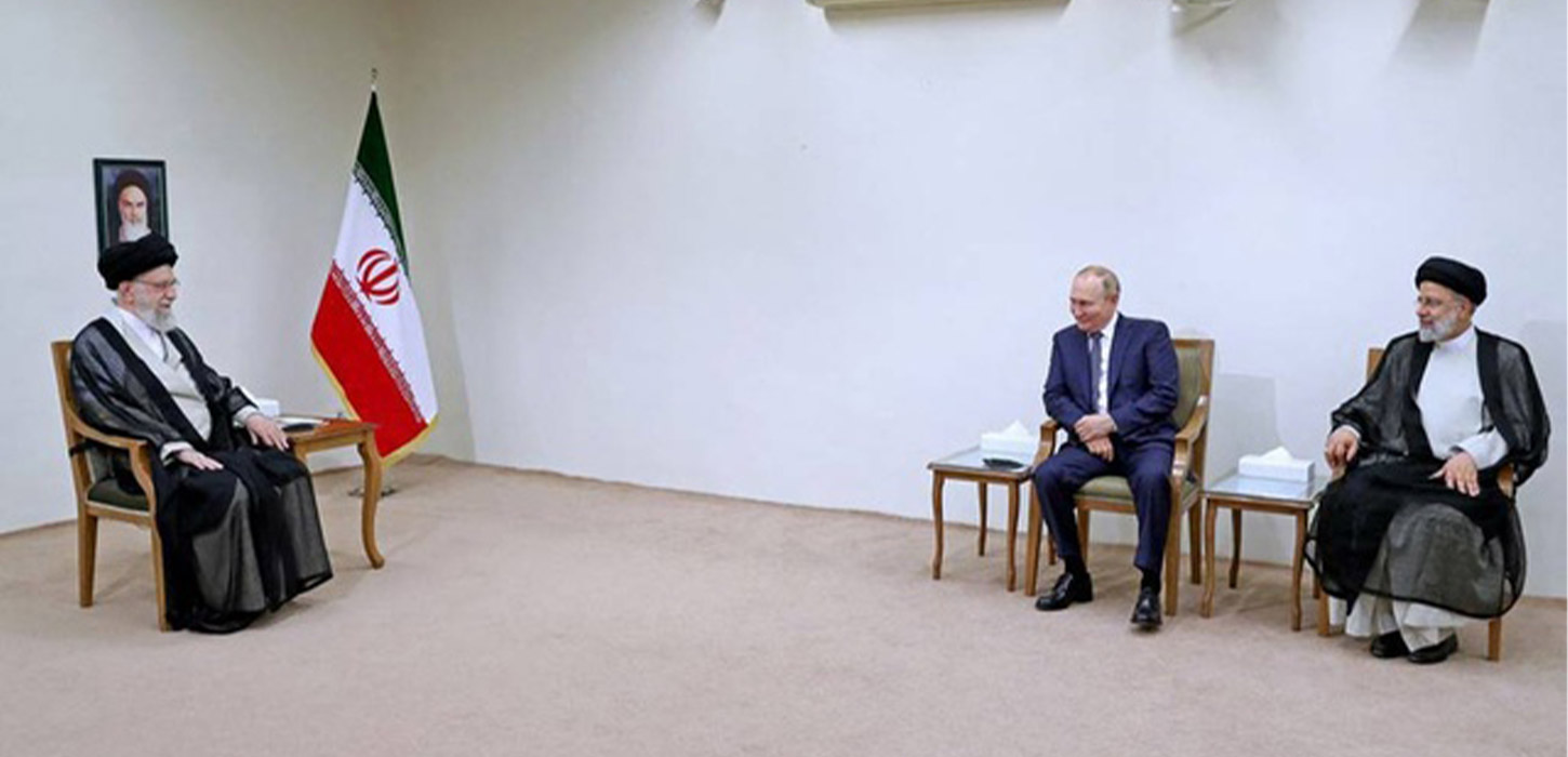 Putin forges ties with Iran‍‍`s supreme leader in Tehran talks