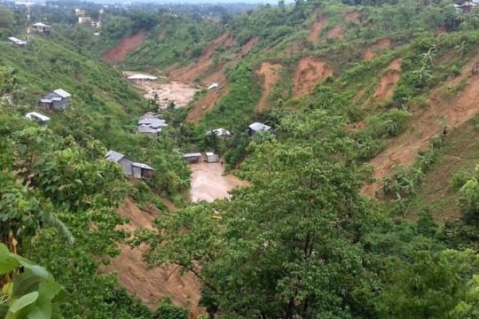 Two construction workers killed in Rangamati landslide