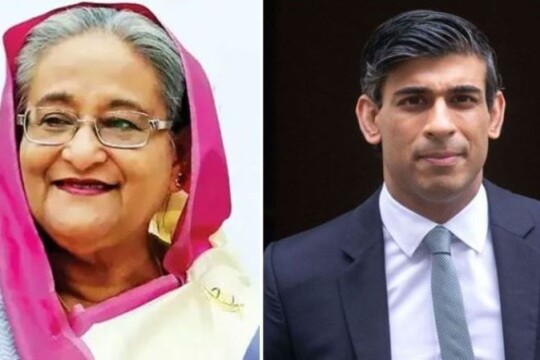 UK PM considers Sheikh Hasina as his inspiration