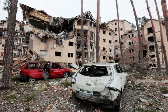 4 civilians killed by Russian shelling in Ukraine's Kharkiv region
