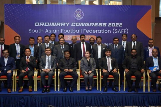 Salahuddin elected SAFF president for 4th time in a row