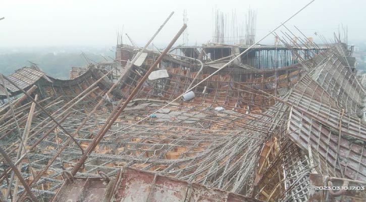 15 workers hurt in Savar building roof collapse