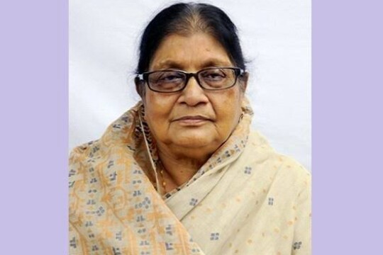 Syeda Sajeda Chowdhury no more