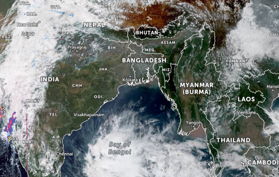 Met Office: Low in Bay of Bengal likely to intensify