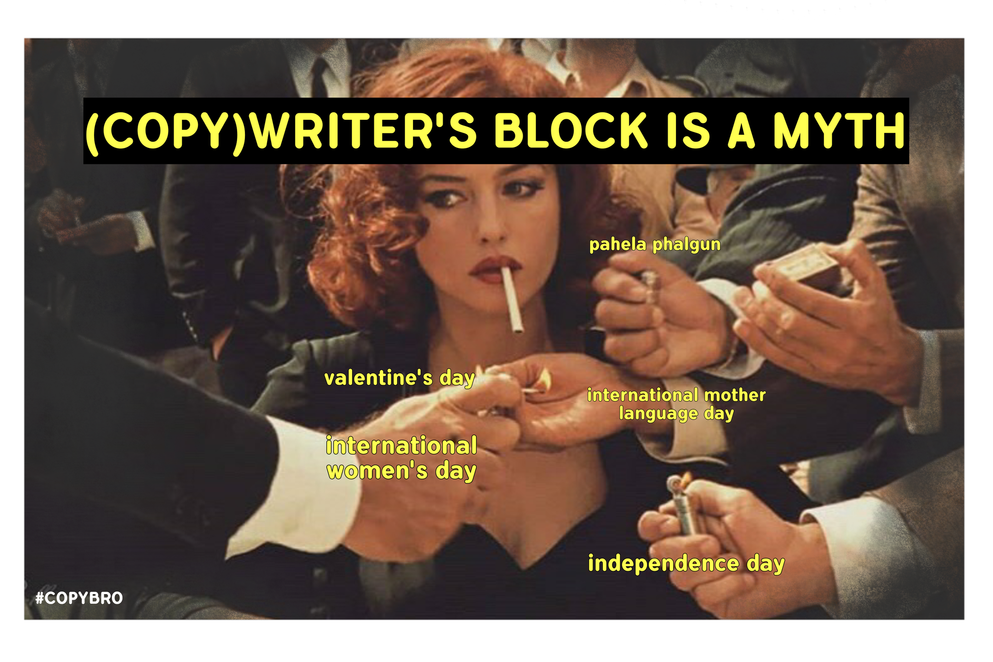 (COPY)WRITER’S BLOCK IS A MYTH