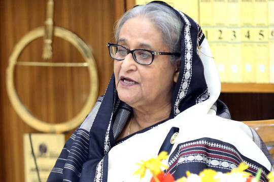 PM Hasina: My dream is to see Bangladesh playing World Cup football