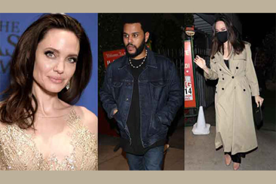 Watch: Jolie and Weeknd spotted having dinner in LA
