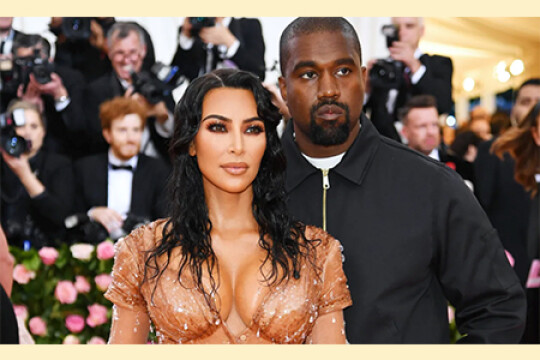 Watch: Ex-wife Kim Kardashian joins Kanye West for mass unveiling of album 'Donda'