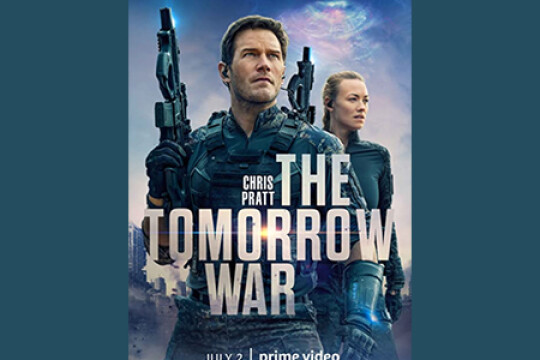 Chris Pratt urges the audience to stop streaming 'The Tomorrow War' on their phone