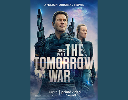 Chris Pratt urges the audience to stop streaming 'The Tomorrow War' on their phone