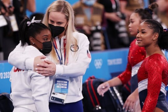 Simone Biles walks out Olympic final over mental health concern