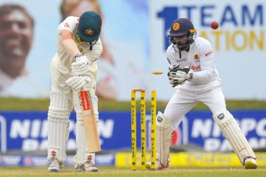 Chandimal, Jayasuriya star as SL stun Australia to level Test series