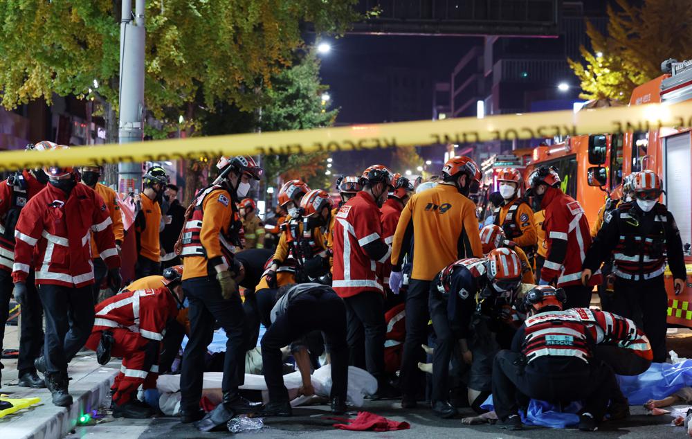 120 dead in Seoul Halloween tragedy