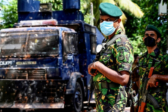 Sri Lanka deploys troops to quell protests
