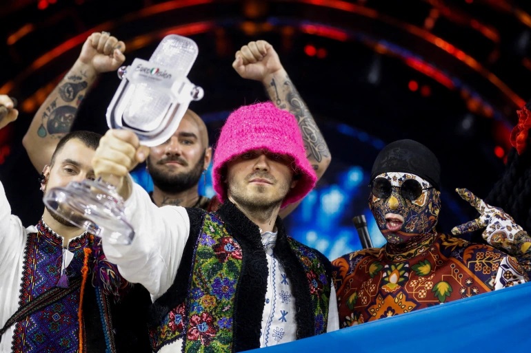 Ukrainian band Kalush Orchestra wins Eurovision amid war