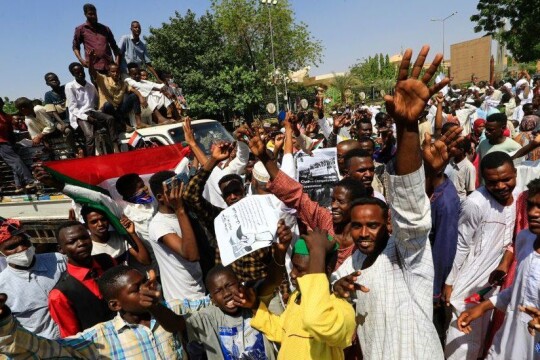 Sudan protesters demand military coup as crisis deepens